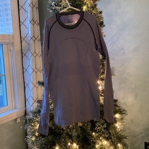 Lululemon - purple long sleeve swiftly